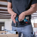 ORYGINALNY ZESTAW BOSCH: WIERTARKA BEZPRZEWODOWA + SZLIFIERKA O DUŻEJ MOCY + 26 AKCESORIÓW + 2 BATERIE